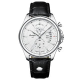 Silver Shell White Leather