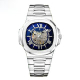 T01-blue surface silver lettering